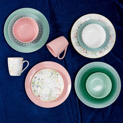 Spring Floral Pink de 16 piezas COPE SINGRUPARS